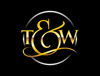 T&W or W&T logo design by ekitessar