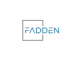 Fadden logo design by rief