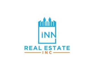 Inn Real Estate Inc. logo design by bricton