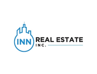 Inn Real Estate Inc. logo design by Fear