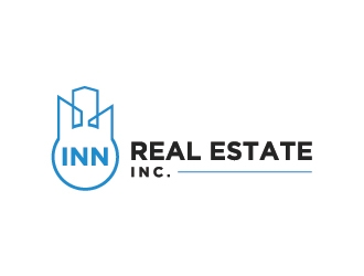 Inn Real Estate Inc. logo design by Fear