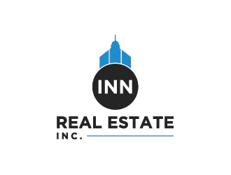 Inn Real Estate Inc. logo design by Fear