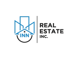 Inn Real Estate Inc. logo design by Fear