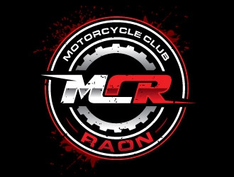 Motorcycle Club RAON logo design by REDCROW