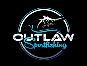 OUTLAW SPORTFISHING logo design by REDCROW