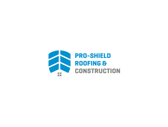 Pro-Shield Roofing & Construction logo design by larasati