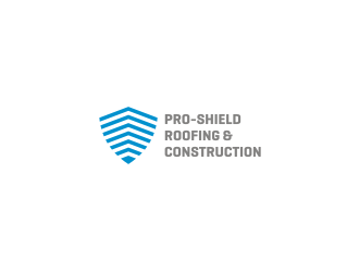 Pro-Shield Roofing & Construction logo design by larasati