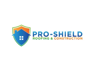 Pro-Shield Roofing & Construction logo design by dhika