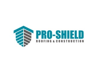 Pro-Shield Roofing & Construction logo design by agil