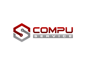 Compu Service logo design by ndaru