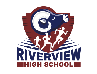 Riverview High School logo design by rgb1