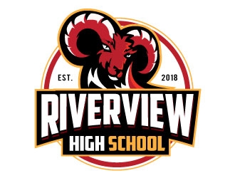 Riverview High School logo design by REDCROW