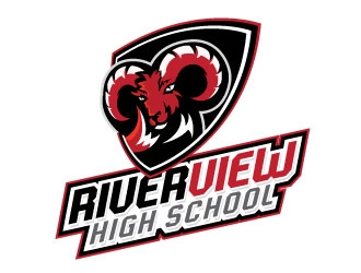 Riverview High School logo design by REDCROW