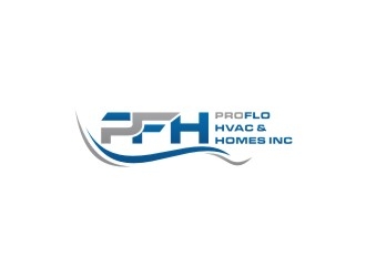 ProFlo HVAC & Homes, Inc. logo design by bricton