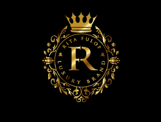 Rita Fülöp Luxury Fashion Brand logo design by schiena