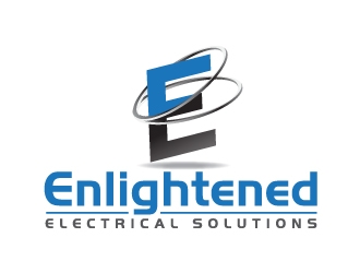 Enlightened Electrical Solutions  logo design by Dawnxisoul393