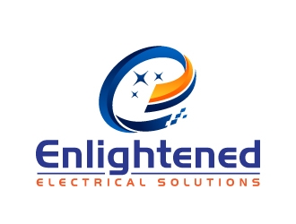 Enlightened Electrical Solutions  logo design by Dawnxisoul393