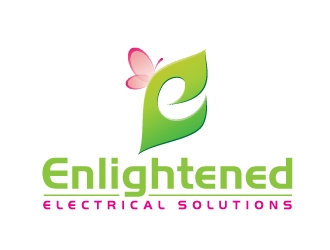 Enlightened Electrical Solutions  logo design by Dawnxisoul393