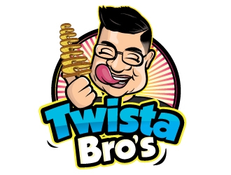 Twista Bros logo design by shere