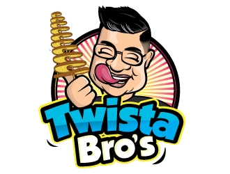 Twista Bros logo design by shere