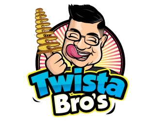Twista Bros logo design by shere