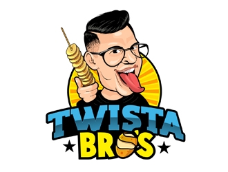 Twista Bros logo design by DreamLogoDesign