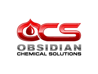 Obsidian Chemical Solutions logo design by josephope