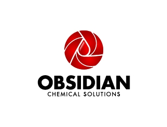Obsidian Chemical Solutions logo design by josephope