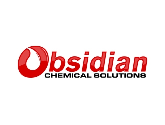 Obsidian Chemical Solutions logo design by MarkindDesign