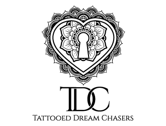 Tattooed Dream Chasers  logo design by jaize