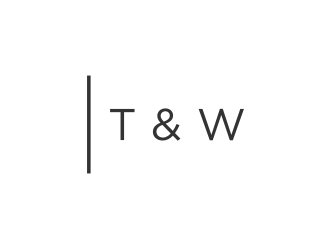 T&W or W&T logo design by Gravity