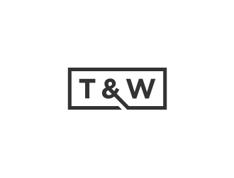 T&W or W&T logo design by Gravity