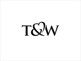 T&W or W&T logo design by catalin