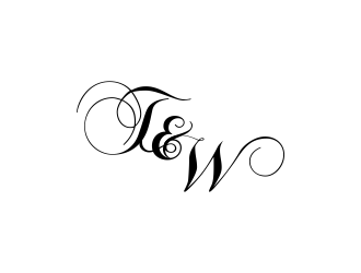 T&W or W&T logo design by oke2angconcept