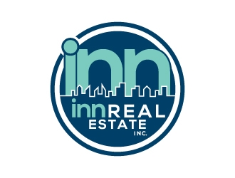 Inn Real Estate Inc. logo design by dshineart