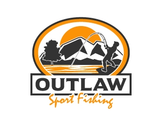 OUTLAW SPORTFISHING logo design by Alex7390
