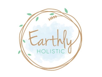 Earthly Holistic logo design by REDCROW