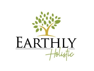 Earthly Holistic logo design by REDCROW