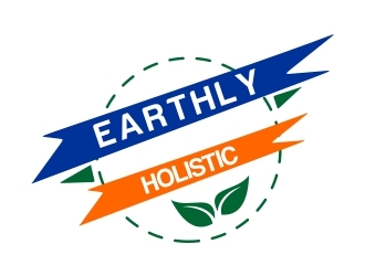 Earthly Holistic logo design by ElonStark