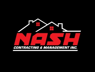 Nash Contracting & Management Inc. logo design by 35mm