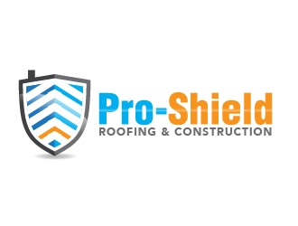 Pro-Shield Roofing & Construction logo design by mattlyn
