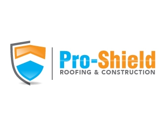 Pro-Shield Roofing & Construction logo design by mattlyn