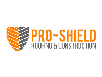 Pro-Shield Roofing & Construction logo design by gearfx