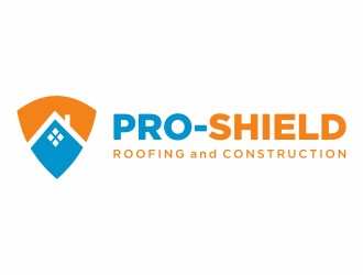 Pro-Shield Roofing & Construction logo design by Mahrein