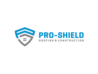 Pro-Shield Roofing & Construction logo design by larasati