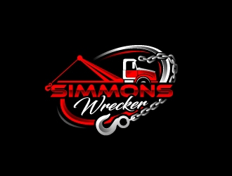 Simmons Wrecker logo design by fantastic4