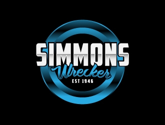 Simmons Wrecker logo design by Alex7390