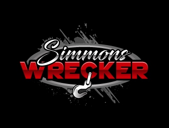 Simmons Wrecker logo design by fantastic4