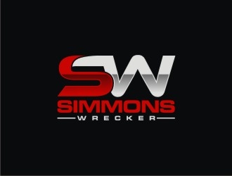Simmons Wrecker logo design by agil