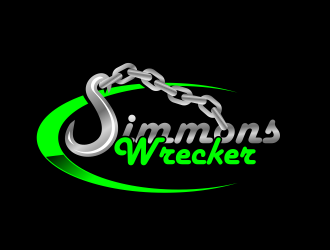 Simmons Wrecker logo design by serprimero